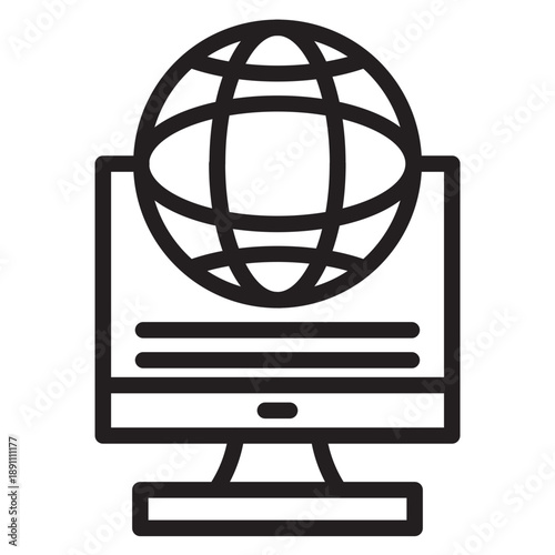 Content Delivery Network Vector Icon