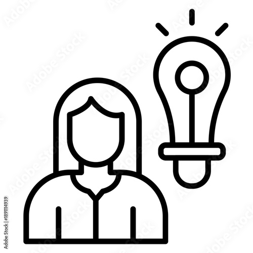 Inspiration Vector Icon