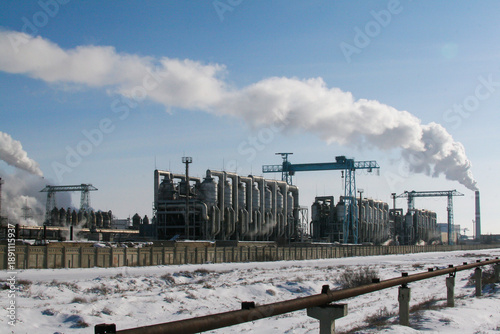 The Mangystau Nuclear Power Plant in western Kazakhstan near the city of Aktau