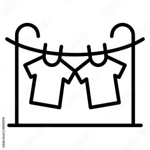 Second Hand Clothes Vector Icon