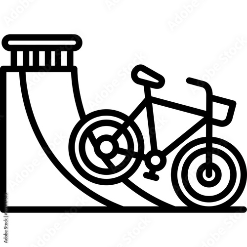 Bmx Bike Vector Icon