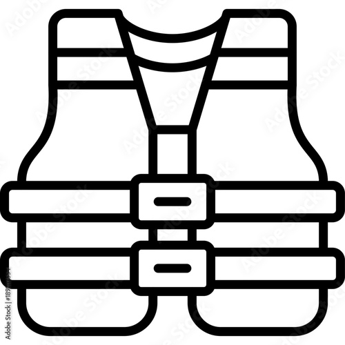 Life Jacket Vector Icon