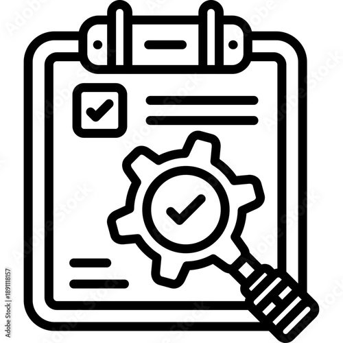 Corrective Action Vector Icon