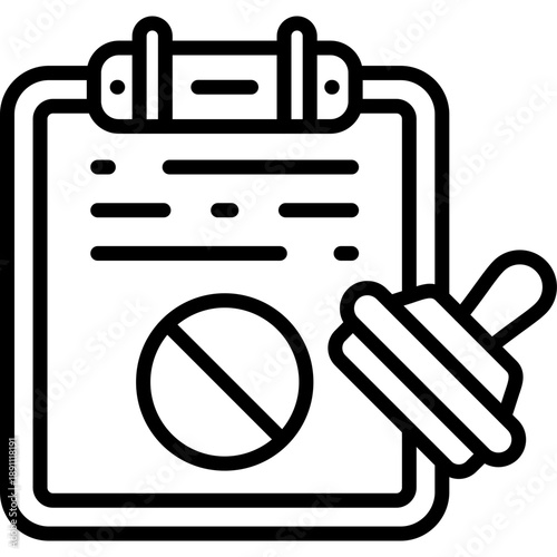 Preventive Action Vector Icon