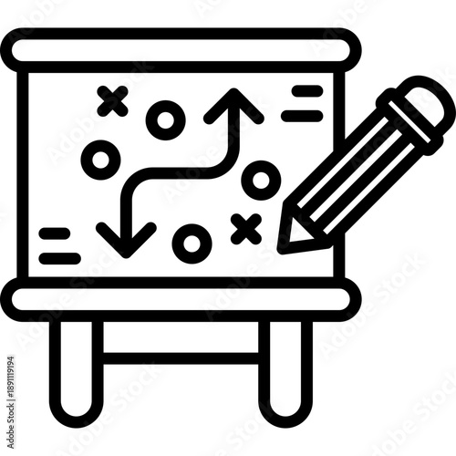 Strategic Planning Vector Icon