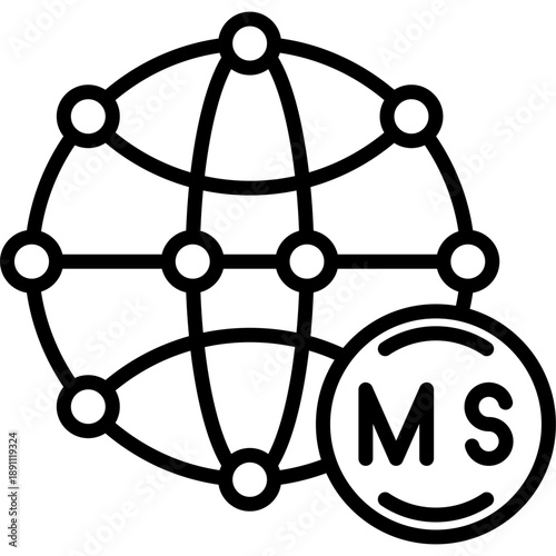 Network Latency Vector Icon