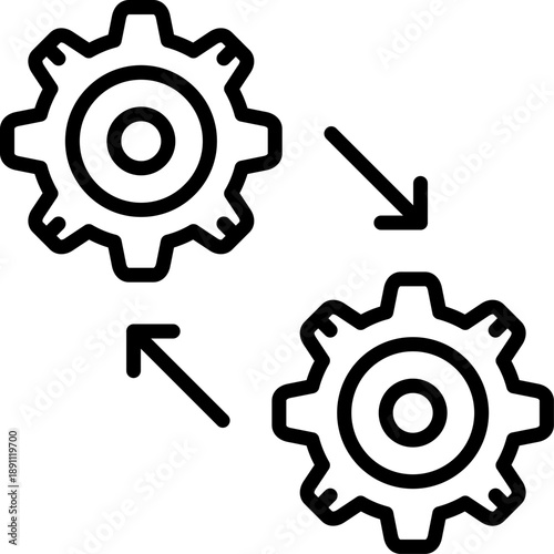 Streamlining Vector Icon