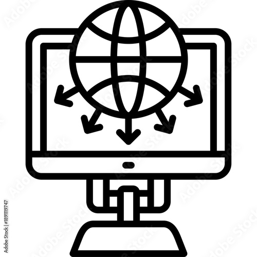 Expansion Vector Icon