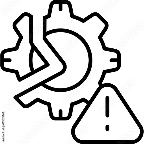 Disruption Vector Icon