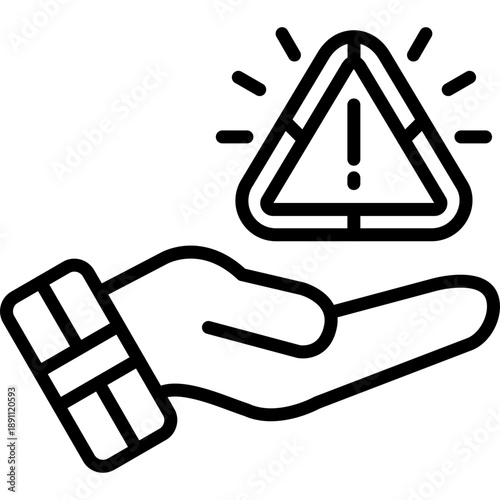 Risk Avoidance Vector Icon