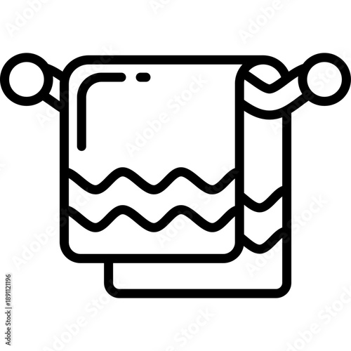 Towel Vector Icon