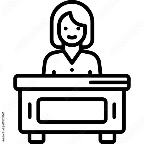 Under the Table Deal Vector Icon