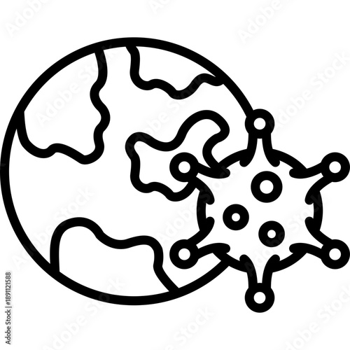 Epidemic Outbreak Vector Icon