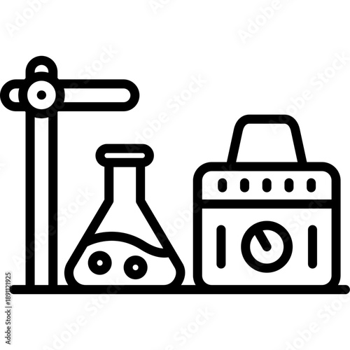 Lab Vacuum Vector Icon