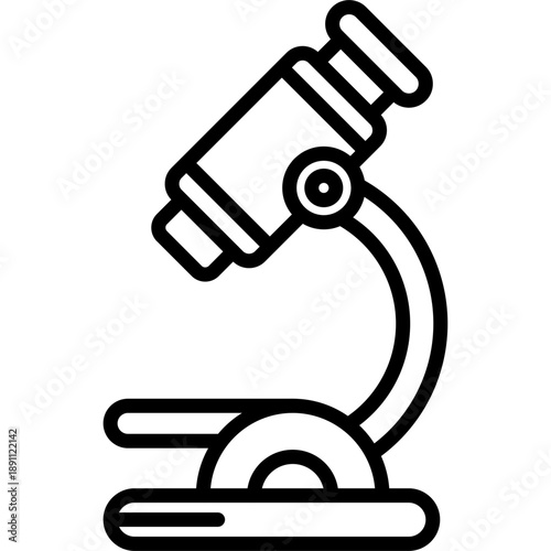 Microscope Vector Icon