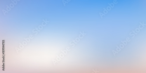 Blue sky gradient fading into warm autumn tones. Smooth background pattern with sunset hues, gold accents, and soft pastel gradation ideal for modern design projects. Vector illustration.