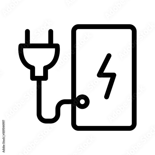 Charging phone icon