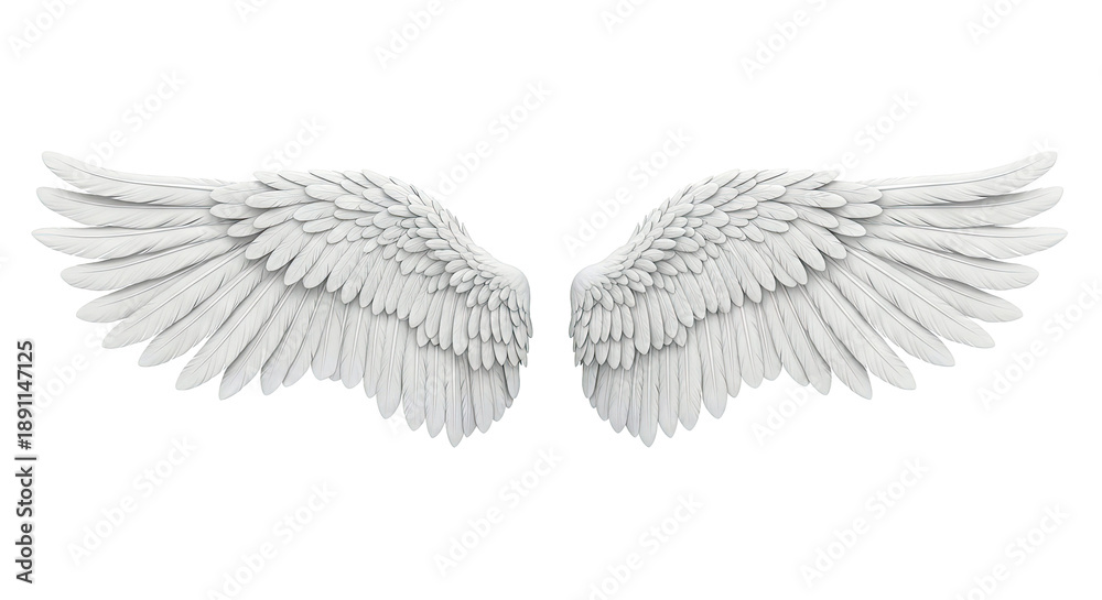 Obraz premium White Angel Wings