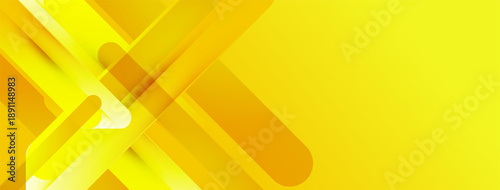 Abstract yellow design. Overlapping rectangles create dynamic visual texture. Bright, modern aesthetic suitable for backgrounds.