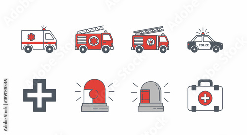 Sports equipment icons tennis racket ball basketball soccer ball golf club