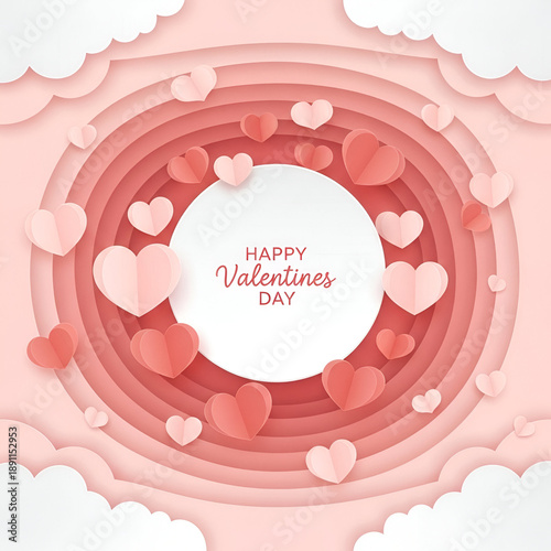 pink background with hearts