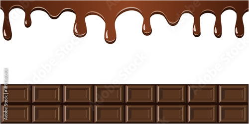 とける　チョコレート