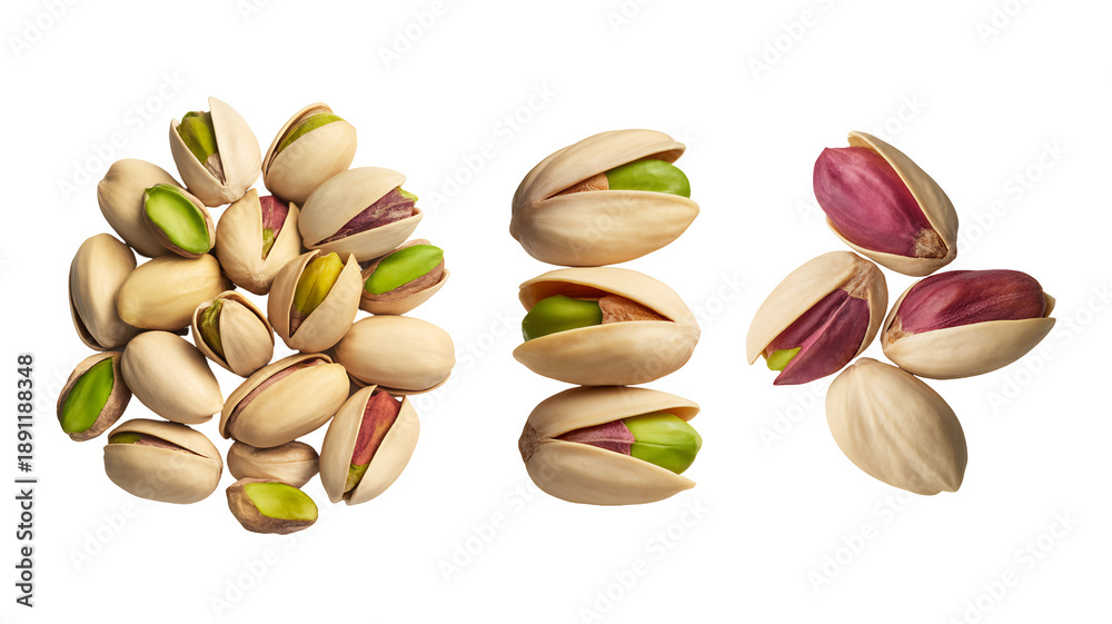 custom made wallpaper toronto digitalVarious pistachios in shells some open showing vibrant green and reddish purple nuts a delicious healthy snack food, isolated on transparent background