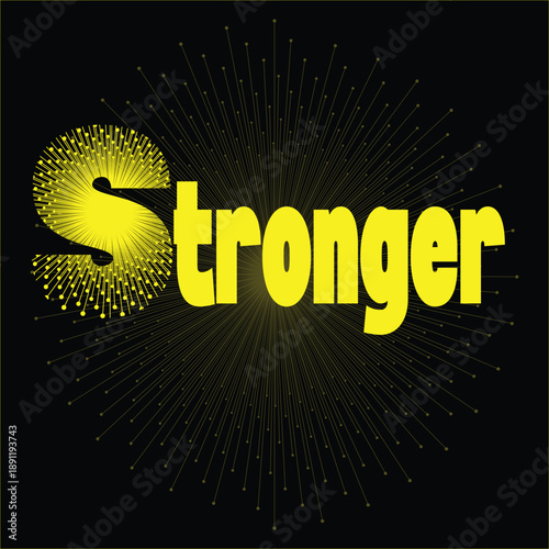 Stronger Text Effect with Burst