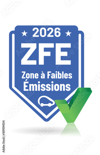ZFE - acronyme - zone à faibles émissions
