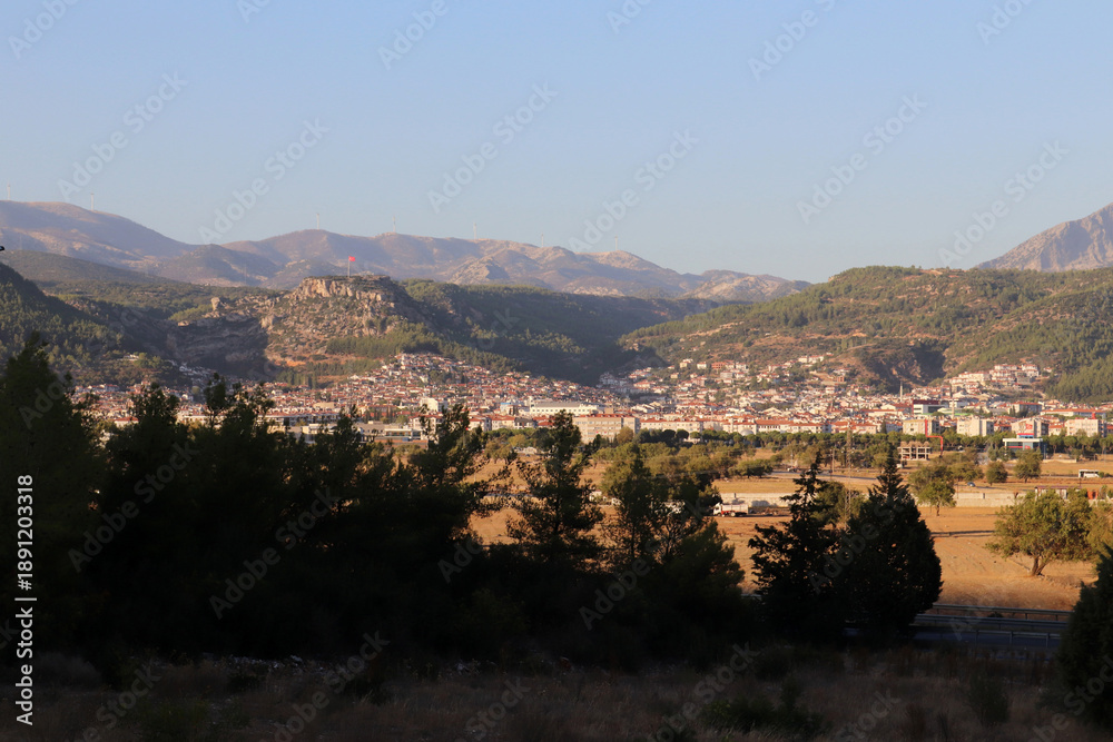 Fototapeta premium Mentese district center of Mugla