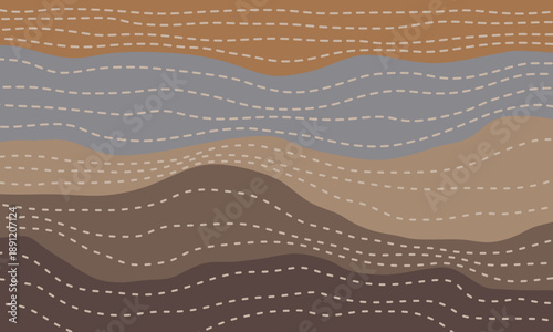 Abstract soil and rock layers. Sedimentary strata