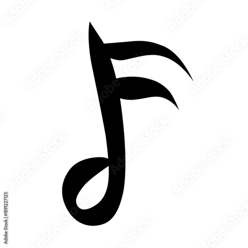 Musical scale vector icon