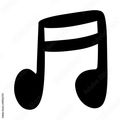 Musical scale vector icon