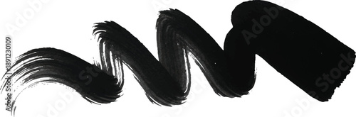 Beautiful Brushes vector collection. Grunge Elements - Brush strokes, ink paint brushes, grunge lines. Rectangle text box for social media