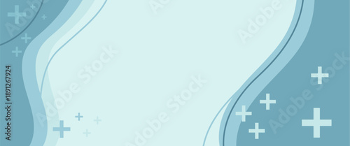 Healthcare medical background with abstract cross design