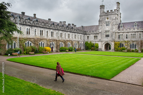Schilderij op canvas The University College Cork in Cork, Ireland.