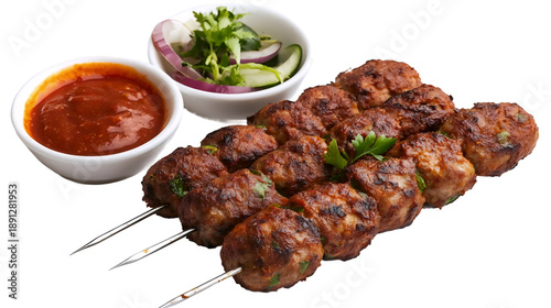 Kababs with Dip