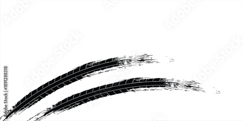 Tire tread marks, wheel textures, tire marks - car racing, motocross, drift, rally, off-road and others.
