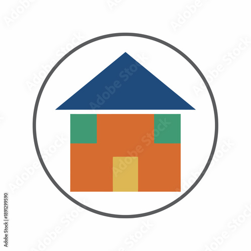 House icon representing residential property and home ownership