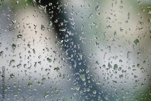 Wallpaper Mural Raindrops on a glass window. The background image. Torontodigital.ca