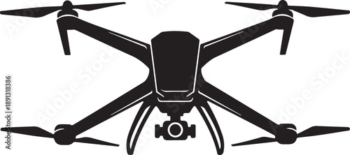 Quadcopter Drone Silhouette Icon – Black UAV Aerial Technology Vector
Flying Drone Top View Silhouette – Modern Quadcopter Logo Design
Aerial Drone Silhouette Illustration – Clean Black UAV Symbol