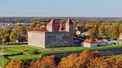 castle in the autumn