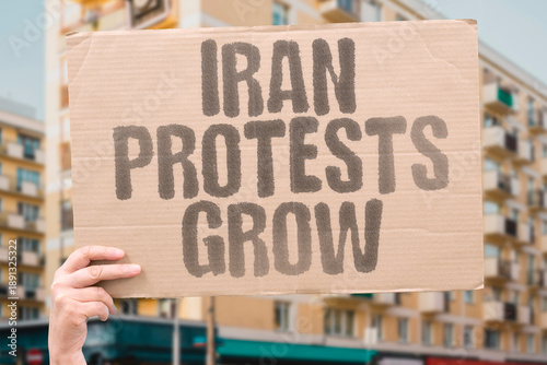 Foto "Iran Protests Grow" Domestic unrest spreads