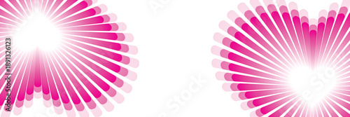 Valentine's day seamless pattern. Pink, red, orange