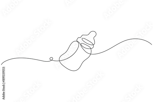 Bottle, wine, glass, continuous, line, drawing, minimalist, art, vector, illustration, outline, single, stroke, simple, modern, winery, drink, alcohol, beverage, cafe, restaurant, menu, logo, design, 