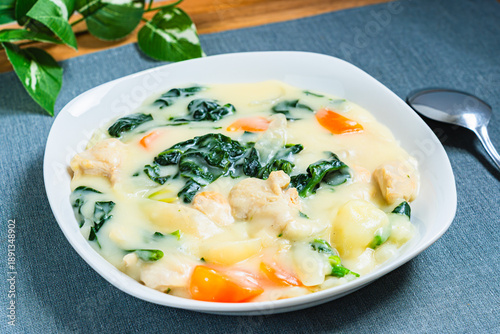 Wallpaper Mural ほうれん草のシチュー Torontodigital.ca