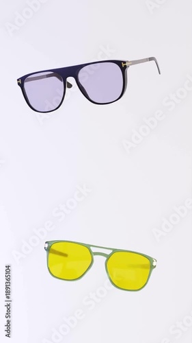 Wallpaper Mural glasses on white background Torontodigital.ca