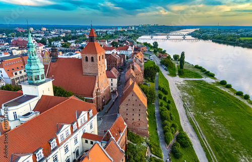 фотографія View of Grudziadz old town, Poland