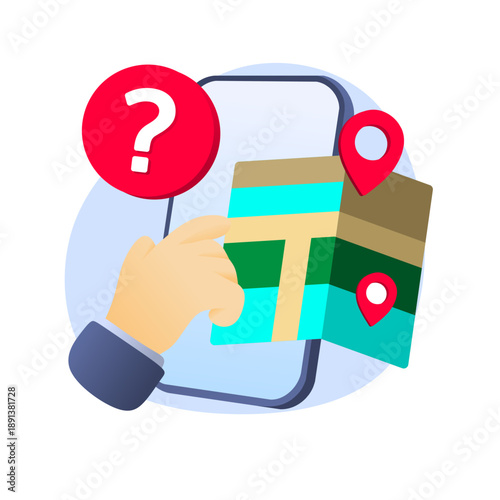 empty state no result searching map