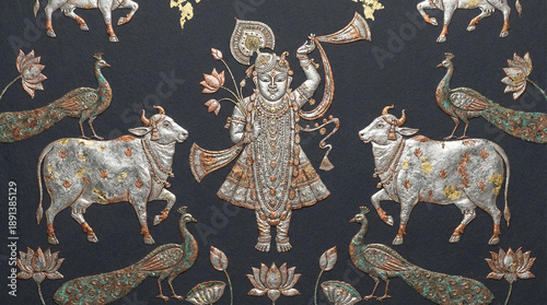 Traditional Indian Pichwai ...